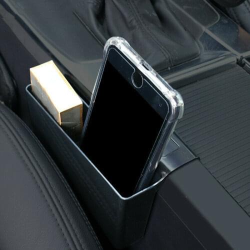 CNORICARC Black Main Driving Armrest Storage Box Decoration Cover Trim Car interior accessories for Volvo XC60 S60 V60