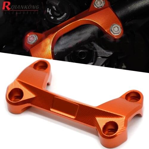 For 790 ADVENTURE 2019 2020 2021 790Adventure Motorcycle Handlebar Risers Handle Bar Riser Clamp Mount Adapter Cover 790 Adv