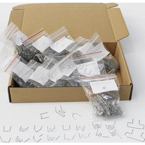 Hot stapler plastic welding bumper repair staples