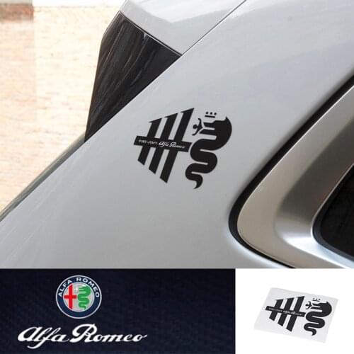 Car Body Garland Stickers For Alfa Romeo Giulia Stelvio Modified 111th Anniversary Decorative Sticker Exterior Accessories
