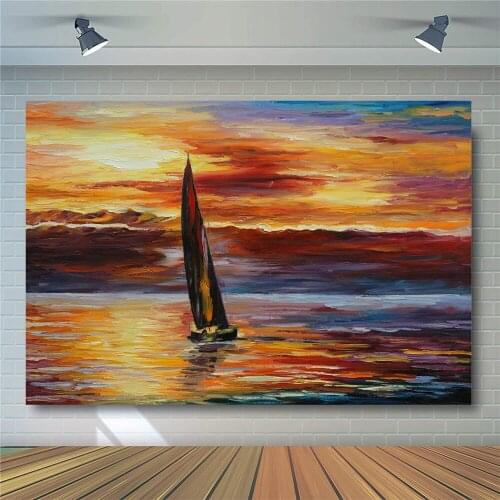 Wall Decorations Party Photography Backgrounds Girls Child Birthday Wedding Backdrops Oil Painting Photo Studio Art Decor