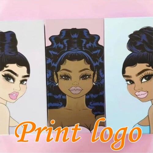 Empty box NEW Empty Eyelashes Packaging Lash Box girls box free logo Design for 25MM Lashes 5D Mink Lash packaging