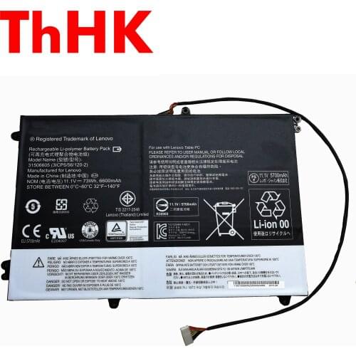 Genuine Original 73Wh 31506605 3ICP5/56/120-2 Laptop Battery For Lenovo Horizon 2 27 Lenovo YOGA Home 900 All-In-One Computer