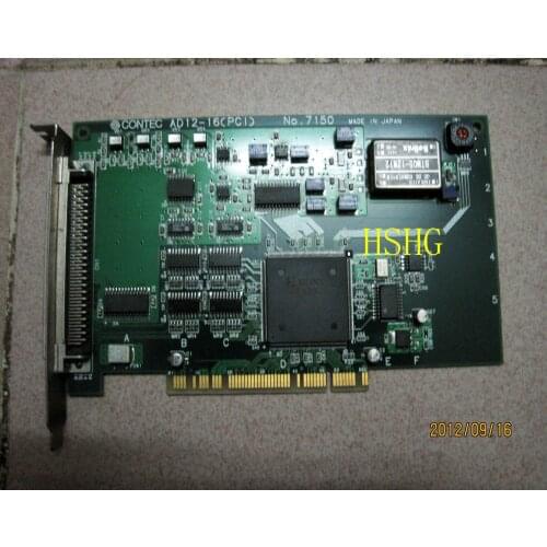 Industrial control panel AD12-16 (PCI) NO:7150 Data acquisition card