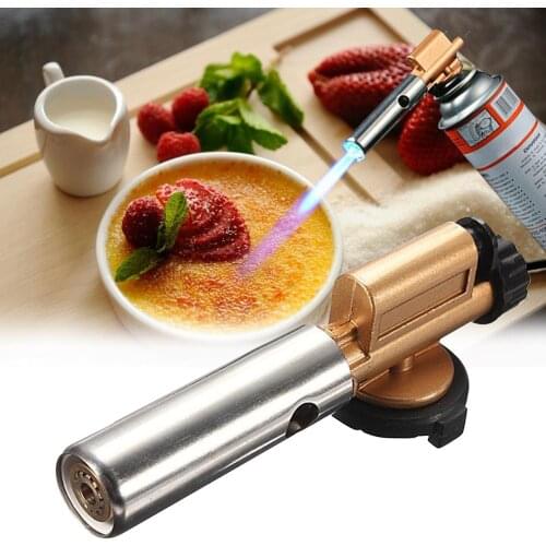 SALE Practical Outdoor Portable Picnic BBQ Gas Welding Torch Jet Flame Maker Butane Burner Nozzle Wholesale Quick delivery