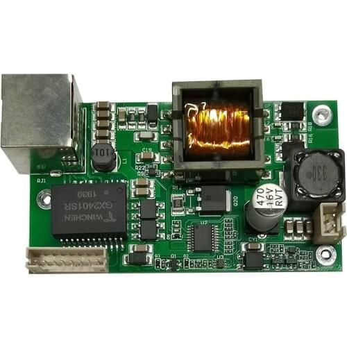 The Splitter Comes with a Network Port Input PoE Module 12V 2.5A 30W Industrial Grade AT Standard TI Solution