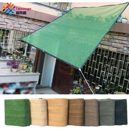 Tewango 100gsm 75% UV Block Sunscreen Succulent Plants Sedums Shade Net HDPE Outdoor Garden Flowers Patio Canopy