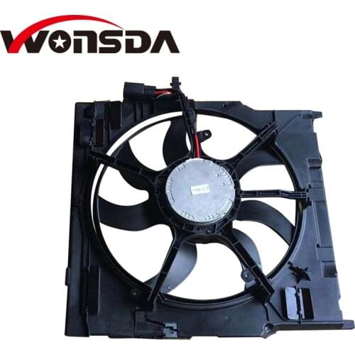 Radiator Cooling Fans Fits for BMW 5 Series E70 Electric cooler fans Car Accessories Motor engine cooling condenser Assembly