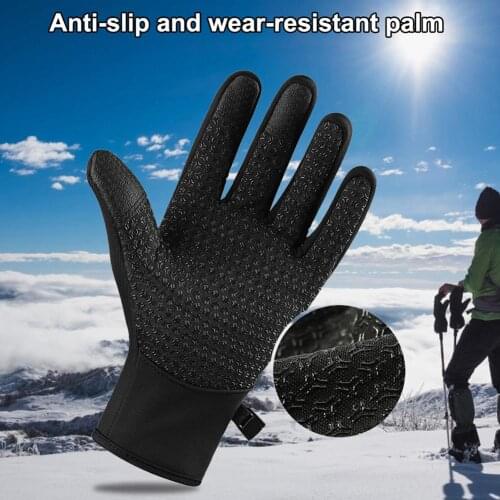 Windproof Touchscreen Winter Thermal Warm Cycling Bicycle Bike Ski Outdoor Camping Hiking Motorcycle Gloves Sports Full Finger
