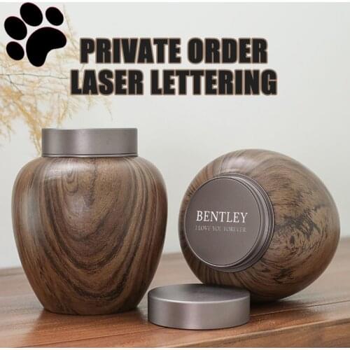 WOFUWOFU Private Custom、Pet Cremation Urn、Ceramics Sealed 、Funeral Ashes 、Dog Cat Keepsake