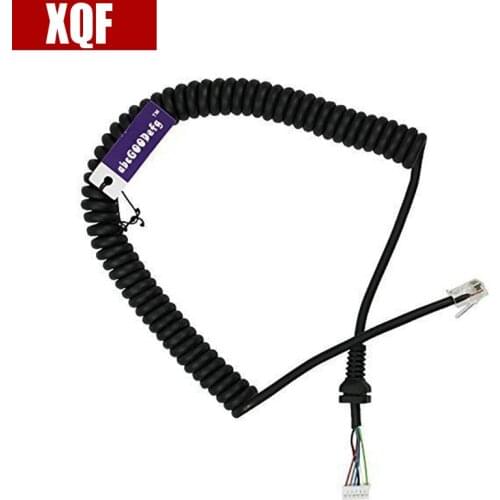 XQF Microphone Cord Cable for Yaesu MH-48A6J MH-42B6J FT-3000 Mic