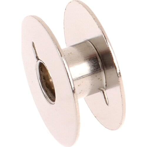 10PCS/set Stainless Steel Metal Bobbins Spool Sewing Craft Tool Sewing Machine Bobbins Spool For Brother Janome Singer