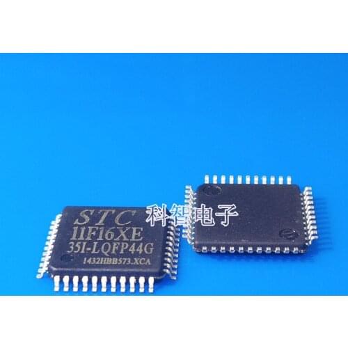 100% New&Original STC11F16XE-35I-LQFP-44 STC