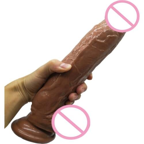 31*5.8CM Giant Dildo With Suction Cup Thick Huge Long Dildo Extreme Big Realistic Anal butt Dildo Masturbation Sex toy for Women