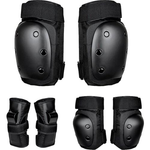 6Pcs/set Protection for Roller skating Sports Cycling Skateboard Safety Protective Pad Elbow Wrist Knee Pads Motocross Brace