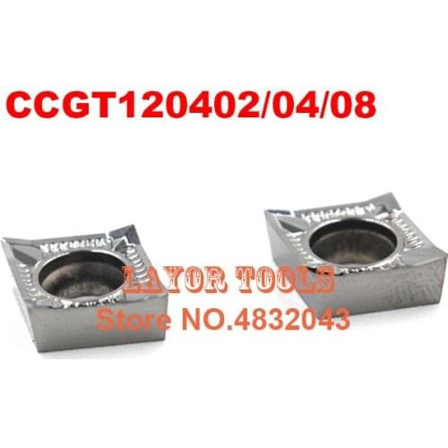 Free shipping 2PCS CCGT120402/CCGT120404/CCGT120408 PCD Inserts , CNC PCD Diamond insert For Lathe Tools Inserts For SCLCR