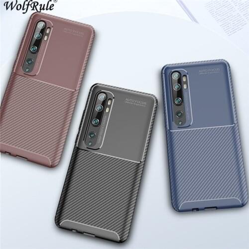 For Cover Xiaomi Mi CC9 Pro Case Soft Shockproof Bumper Carbon Fiber TPU Case For Xiaomi Mi CC9 Pro Cover For Mi CC9 Pro Note 10