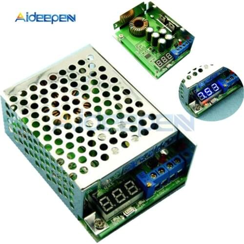 DC-DC DC 3.5-30V 5V 12V 24V to 0.8-29V 10A Buck Converter Step Down Voltage Ragulaor LED Digital Display Adjusable Voltmeter