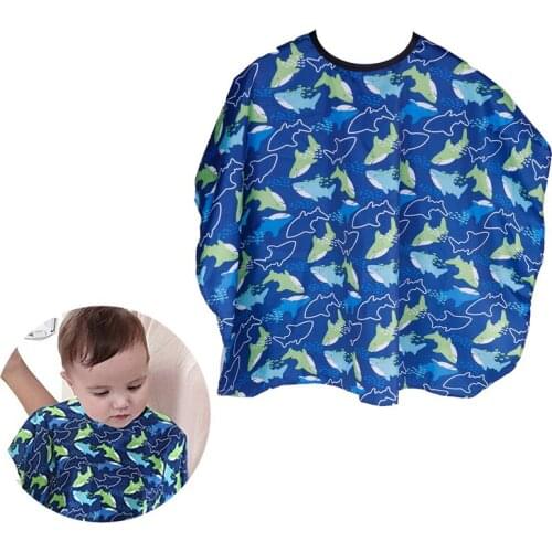 Kid Cartoon Dressing Cape Salon Gown Cover Barber Hairdresser Hair Cut Cloth Hairdresser Hair Styling Tools Waterproof Cloth