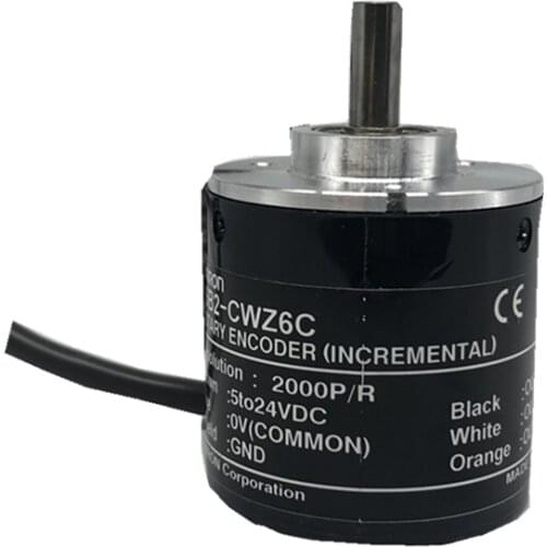 E6B2-CWZ5B DC 12-24V PNP Open Collector 2m cable 100 200 300 360 600 1000 1024 2000 2500 P/R Rotary Encoder Original