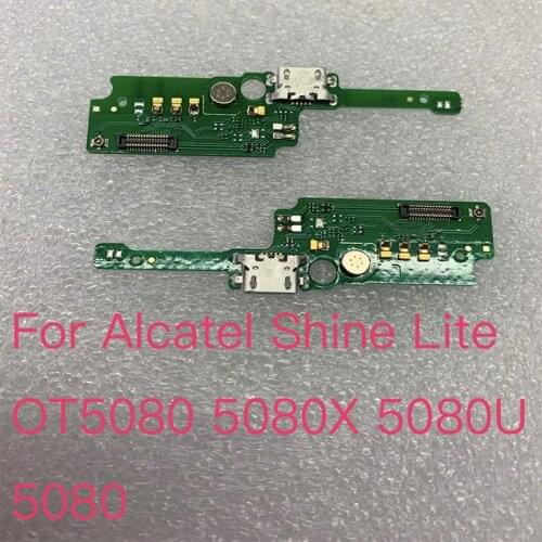 New Usb Charging Dock Port Flex Cable For Alcatel Shine Lite OT5080 5080X 5080U 5080 USB Charger Dock Connector Board Flex