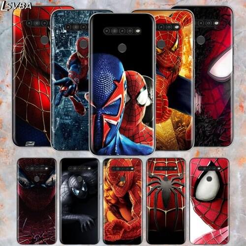 Cool Spider Man For LG V60 V50S V50 G8X G8S G8 G7 ThinQ 5G K61 K51S K41S K30 K20 Q60 Q9 Soft Phone Case
