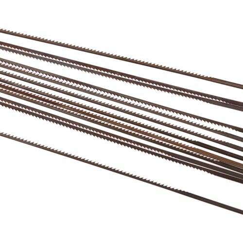 12pcs Mini 13cm Diamond Wire Saw Blade Cutter Jewelry Metal Cutting Jig Blades Woodworking Hand Craft Tools Scroll Spiral Teeth