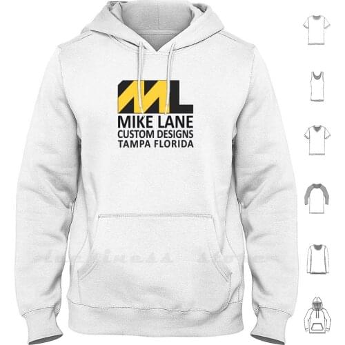 Mike Lane Custom Designs Logo Hoodie Long Sleeve Mike Lane Custom Designs Logo Magic Mike Xxl Movie