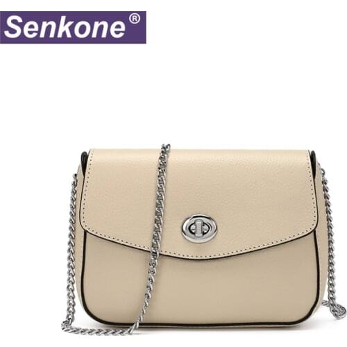 New Cross Body Bag Cell Phone Purses Fashion Women Small Shoulder Bag Genuine Leather Soft Mini Bags for Woman Messenger Bags