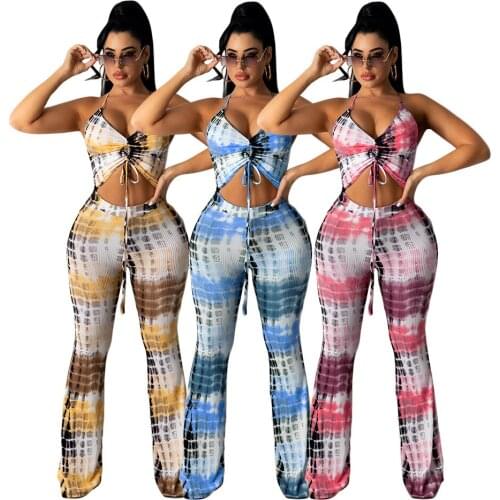 Casual Crocodile Print Two Piece Set Women Sexy Drawstring Ruched Crop Top + Pants Suit Club wear Outfits Sets Jogging Femme