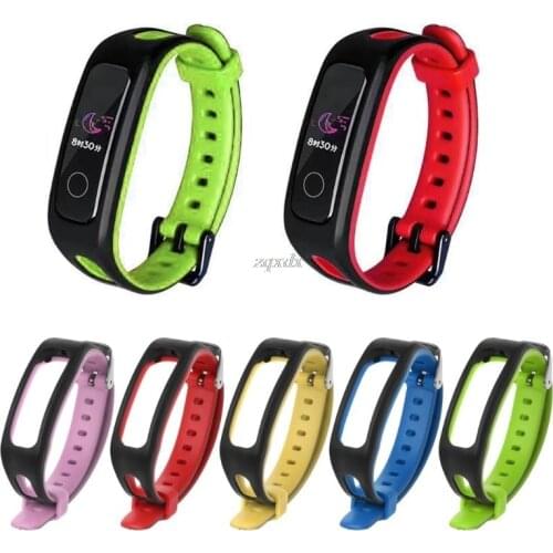 Silicone Replacement Smart Wrist Band Watch Strap For Huawei Honor Band 4 Running Version Smart Wristband Drop Ship
