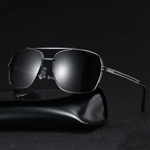New Mens Polarized Sunglasses Driver Driving Shades Sun Glasses Classic Fashion Square Sunglasses TAC1.1 Lens UV400