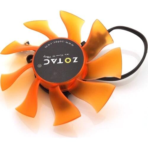 FD8015U12D 12V 0.5A 75mm VGA Fan For ZOTAC GTX460SE GTX560TI Graphics Video Card Fan 4Pin