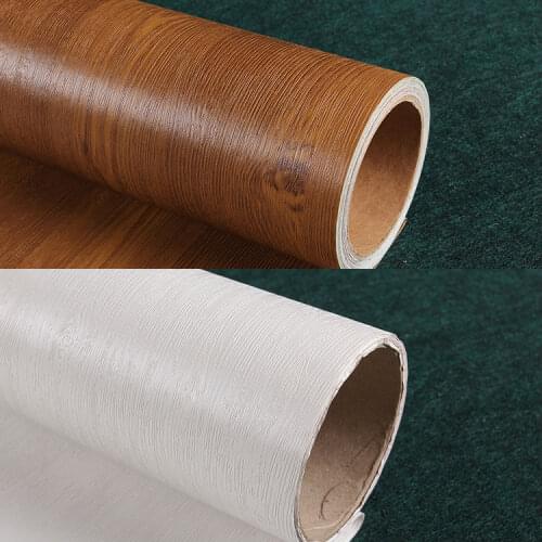 Waterproof wood furniture renovation stickers self-adhesive wallpaper wallpaper wall paper foil furniture wardrobe door