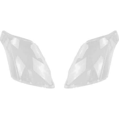 2 Pcs for Cadillac SRX 2010-2015 Headlight Shell Lamp Shade Transparent Lens Cover Headlight Cover, Right & ​Left