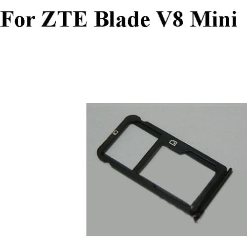 2PCS Original V8mini SD Tray Sim Card Holder Slot Replacement Parts For ZTE Blade V8 Mini Sim Card Tray For ZTE Blade V 8 Mini