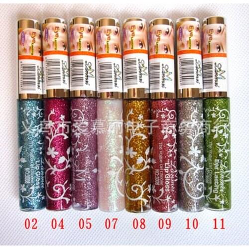 200pcs Waterproof Eyeliner Pencil Pen Shining Liquid Eyeliner Glitter Eye Pencil Make Up Cosmetics Eye Liner new