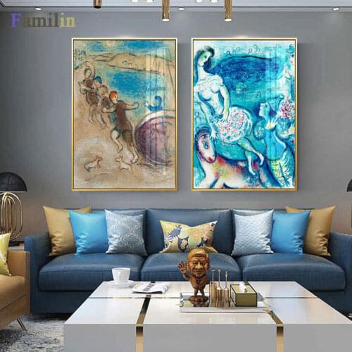 Abstract Women Line Drawing Nordic Poster&Prints Modern Canvas Painting Wall Art Blue Girl Wall Picture Bedroom Home Decor-2