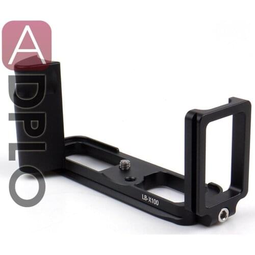ADPLO New L-shaped Vertical Shoot Quick Release Plate Hand Grip Suit For FUJIFILM X100S / X100 as MHG-X100