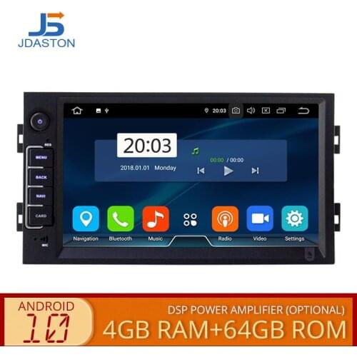 JDASTON Android 10 Car DVD Player For Peugeot 308/308s 2013 2014 2015 2016 2017 WIFI Multimedia GPS Navigation Stereo Car Radio