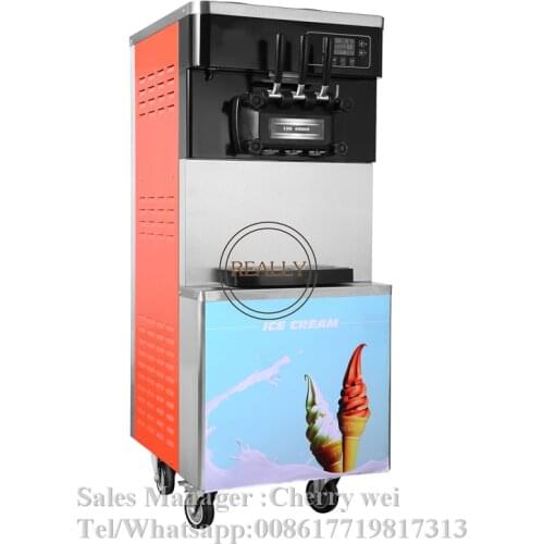 Hot sale coldelite ice cream bar machine with universal wheels