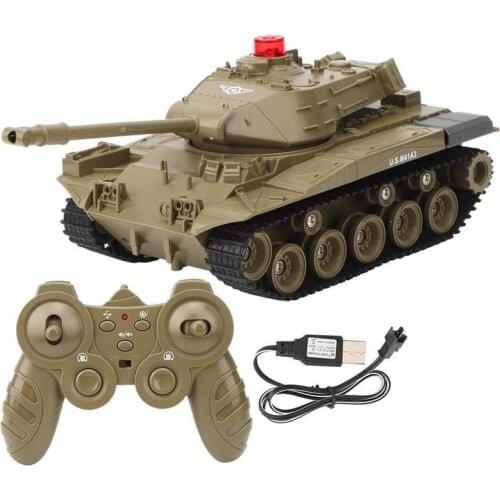 JJRC Q85 RC Tank Model Toy 2.4G Remote Control Programmable Crawler Tank Children Sound Effects Military Tank 1/30 RC Car Toy