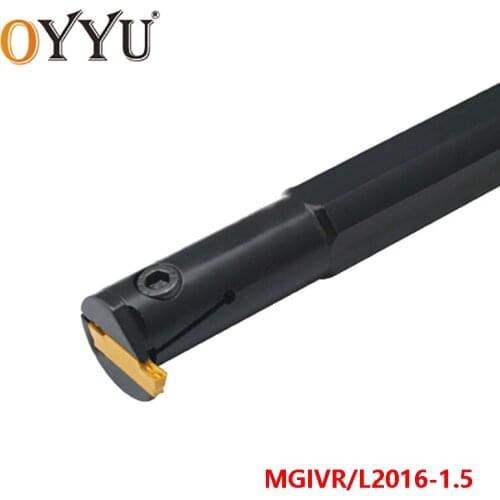 OYYU MGIVR2016-1.5 MGIVL2016-1.5 MGIVR 2016 Internal Cutting Turning Tool Holder use MGMN150 Lathe Cutter Shank