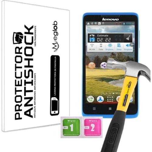Protector de Pantalla Anti-Shock Anti-Golpe Anti-arañazos Compatible con Lenovo A766