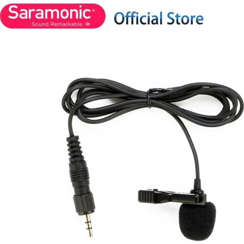 Saramonic SR-UM10-M1 Replacement Lavalier Microphone with 3.5mm Locking Screw for the TX9/TX10 Transmitter & UwMic9