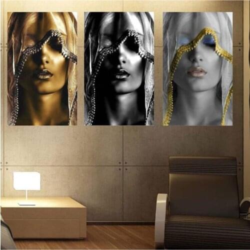 Silvery Canvas 0009-örtülü Women Canvas Table Set 3 adet90x60cm 482387