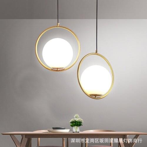 Modern led stone pendant light deco chambre luminaire suspendu chandelier pendant lights kitchen fixtures living room