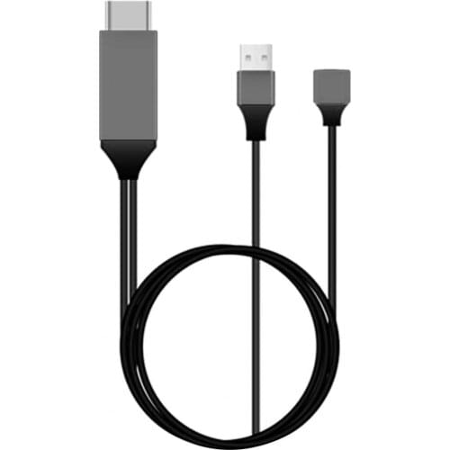 Stable Type-c To Hdmis Mobile Phone Same Screen Line Micro To Tv Hd Converter Cable High-speed Transmission Universal