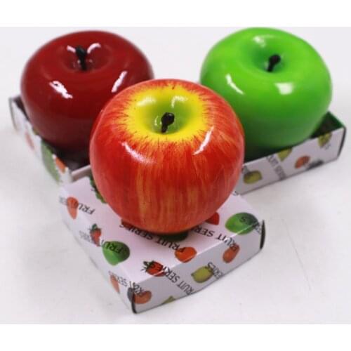 Fruit Candles Apple Shaped Candle Scented Bougie Festival Atmosphere Romantic Party Decoration Christmas Eve New Year lin4666