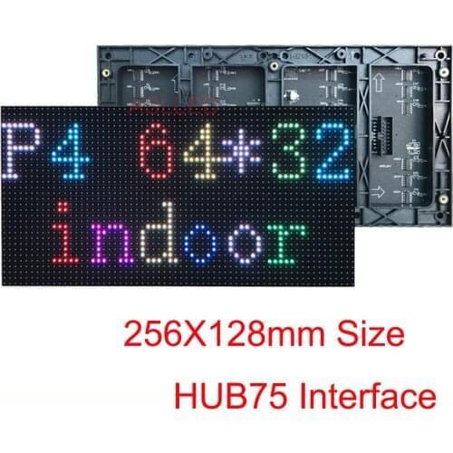 Led Module P4 Indoor 256x128mm Full Color Led Display Screen RGB Scroll Led Sign 64x32 Indoor hd P4 P5 P6 P8 P10 P3.91 P4.81